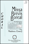 Missa Brevis Boreal SATB choral sheet music cover Thumbnail